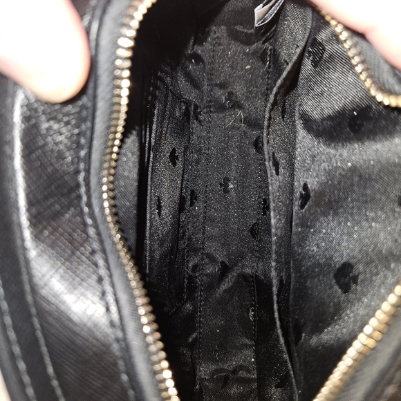 Kate Spade Black Saffiano Crossbody Purse - Picture 5 of 10